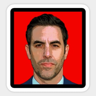 Sacha Baron Cohen Sticker